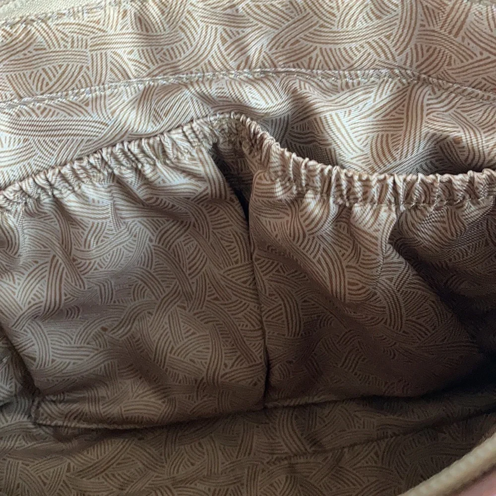 Sakroots small straw owl satchel handbag purse